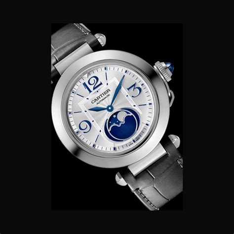 pasha de cartier moonphase|cartier pasha moon phases.